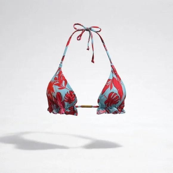 HOTT GIRL SUMMER Bikini Top π₯π΄ Tropical Baddie Vibes | SIZE SMALL - Picture 1 of 4